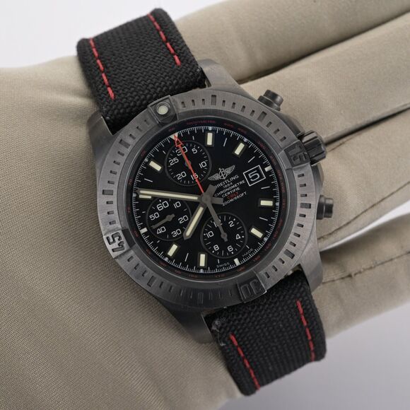 Breitling Colt Chrono 44 M13388 Limited Edition PVD Black Automatic Men's Watch - Picture 3 of 11